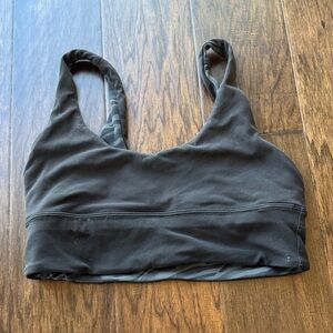 Black Women's reversible Sports Bra